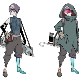 Концепт-арт персонажа