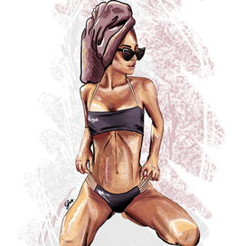 Fashion иллюстрация