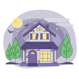 Старый страшный дом