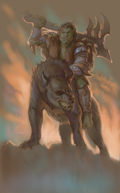 орк на варге