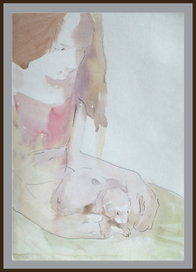 девочка с хорьком