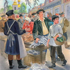 На одесском базаре 