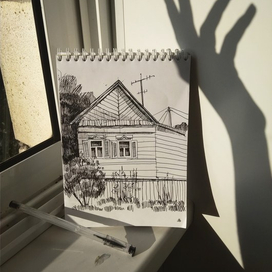 Деревенский домик