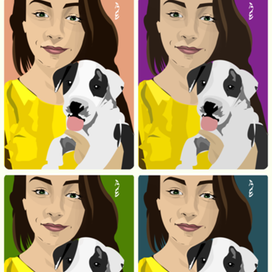 Графический портрет по фотке