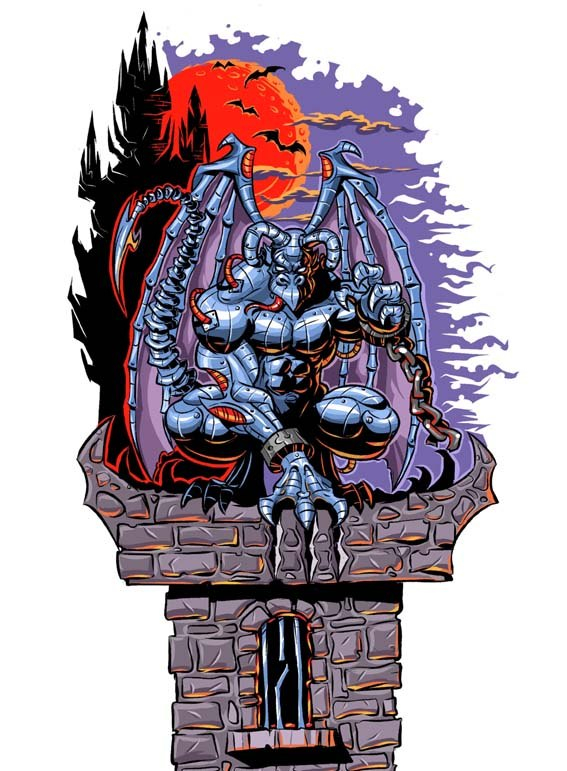 Кибер горгулья