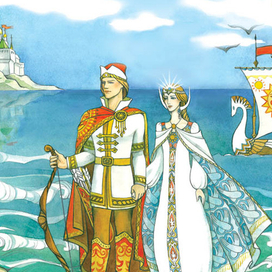 князь Гвидон и царевна Лебедь