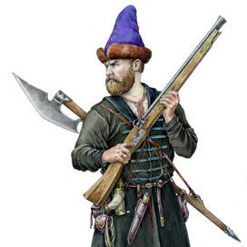 Полоцкий стрелец. 1570-х годов.