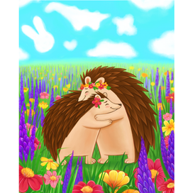 Дружба ежиков