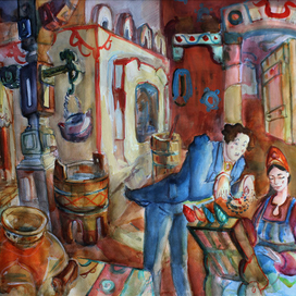 киноэскиз по произведению Бажова "Хозяйка медной горы"