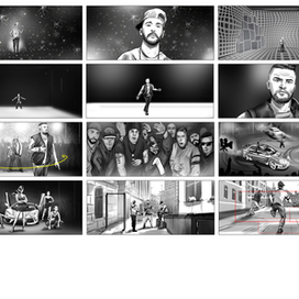 Storyboard for the song Rocket