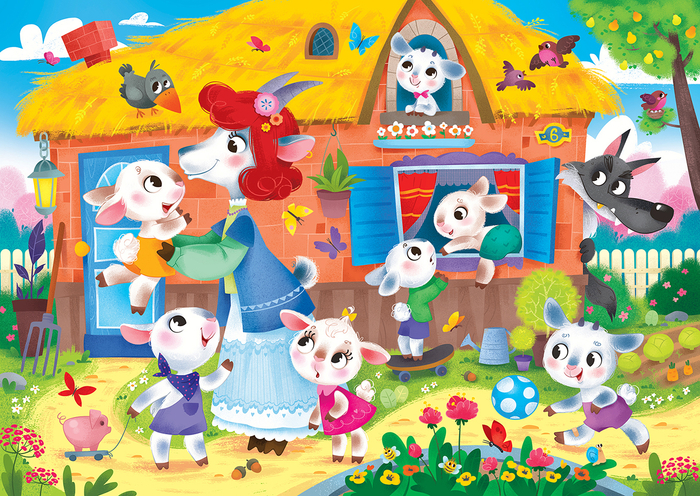 Волк и семеро козлят