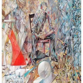 В мастерской(скульптор)