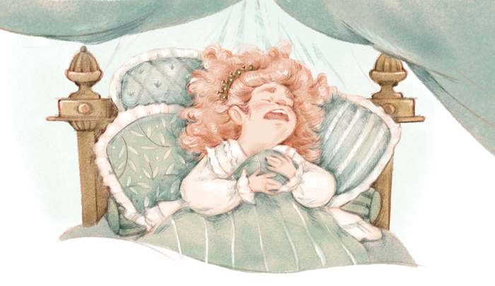 Иллюстрация для книги Елены Ульевой   "Полезные сказки для хорошего сна" 