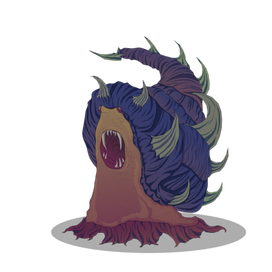 Дизайн персонажей для игры. Монстры. Локация лесная.