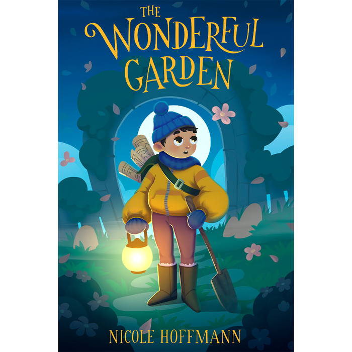 Обложка книги про волшебный сад