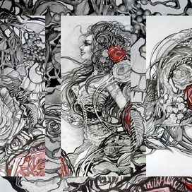 Букет роз для нее