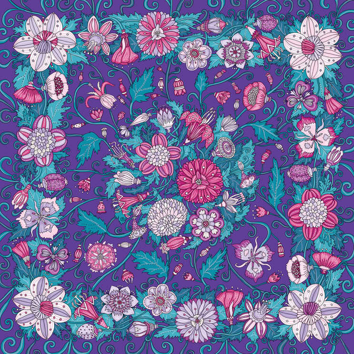 Фиолетовый платок