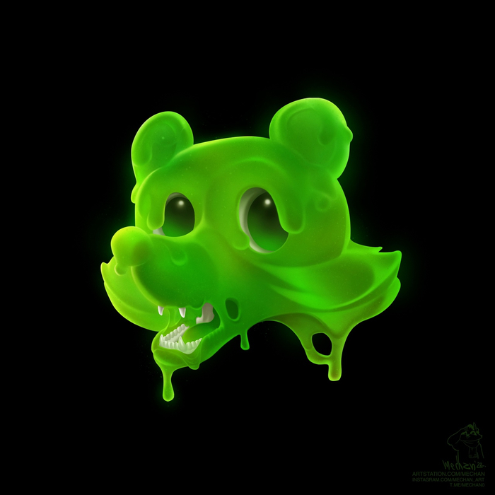 Токсичный мармеладный енот.