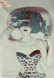 Обработка в фш, модель Валерия Самарская