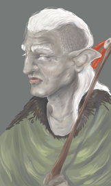 Персонаж из книжки "Город Голем".