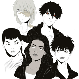 Концепт персонажей