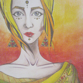 Этно девушка