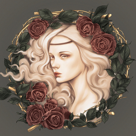 А роза упала на лапу Азора.