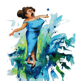 Оперная певица.