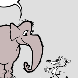 Носорог у Слона.