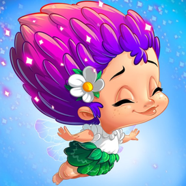  Цветочная фея Клеверок ,Flower Fairy