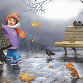 Я несчастный голодный котенок 2