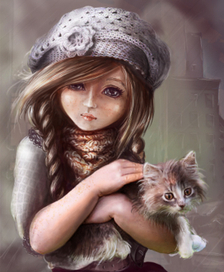 Одна в большом городе