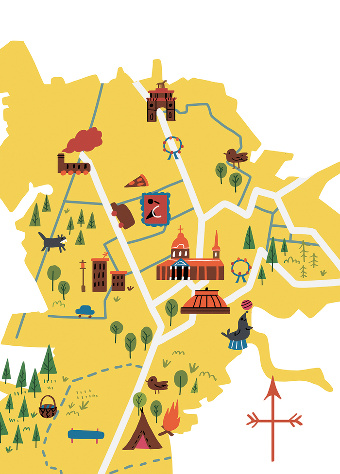 Карта города