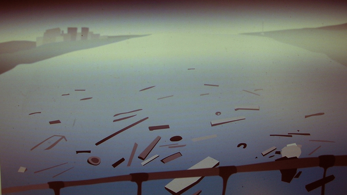 После взрыва