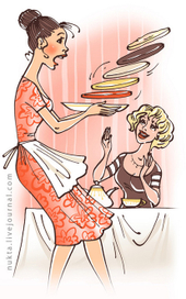 слоёное желе