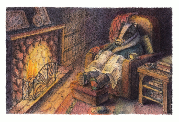 После тяжелого трудового дня