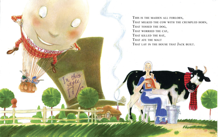 К английскому варианту "Дома, который построил Джек")