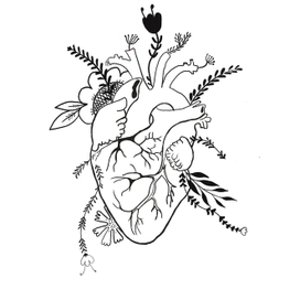 Цветочное сердце