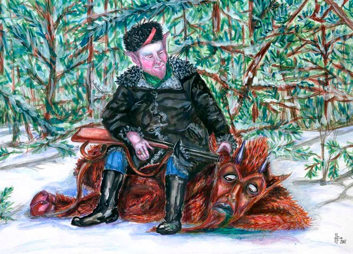 Рождество с мясом))