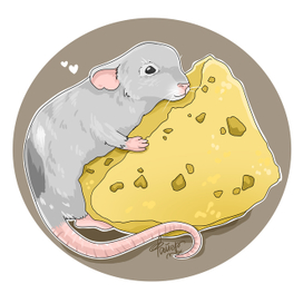 Мышь и сыр 