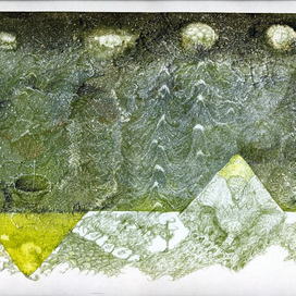 " Земля ", бумага, печать, дорисовка.2020г.