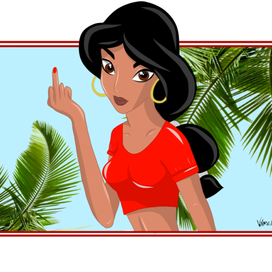 Плохая принцесса Дисней