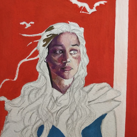 Скетч Дэйнерис 