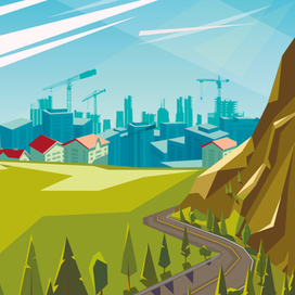 Дорога в горах