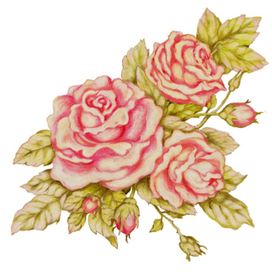 Розочки шебби-шик