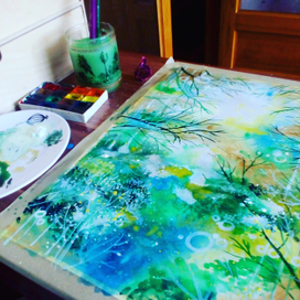 В процессе - "Летний дождь" 