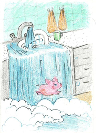 Иллюстрации к сказке про поросенка