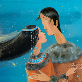 Сказка "Легенда о храбром богатыре Узоне и его возлюбленной Наюн"