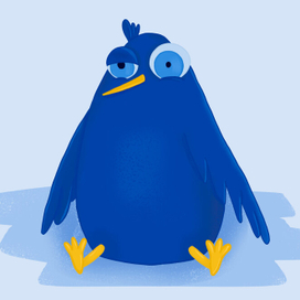 Уставший птиц