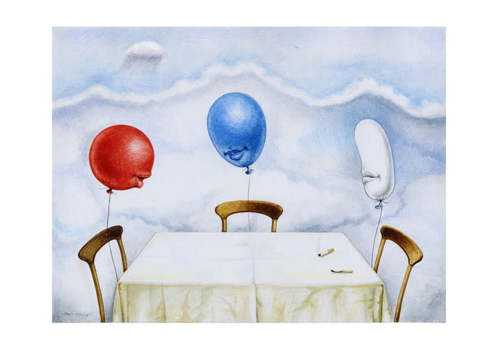 Разговор воздушных шариков